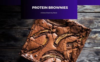 Protein Brownies | Grow Snacks by Steve